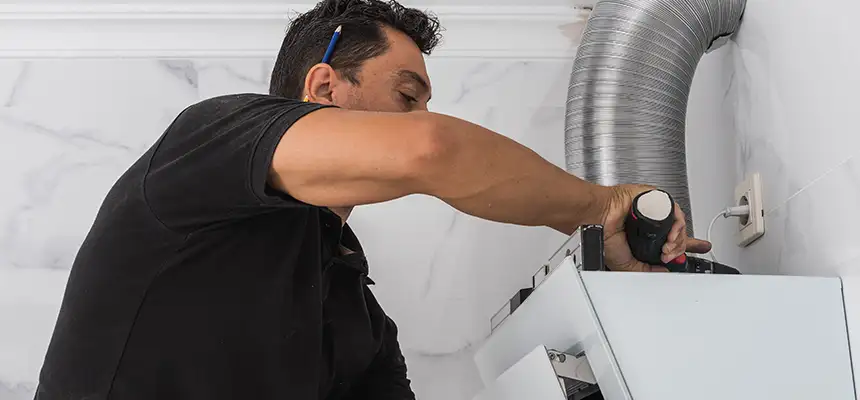 Precision In-wall Dryer Vent Cleaning & Rerouting Corrections in Lakeside, CA